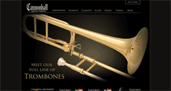 Desktop Screenshot of cannonballmusic.com